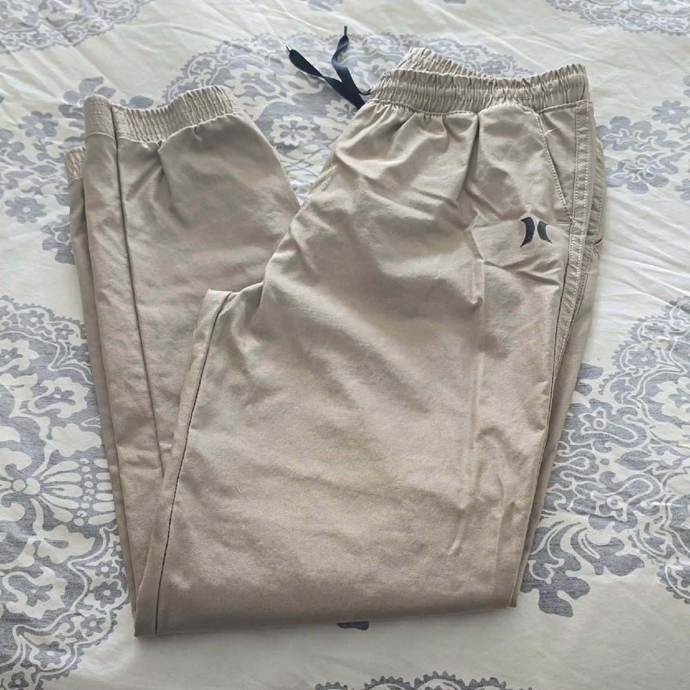 Hurley Boy's Beige Jogger Pants